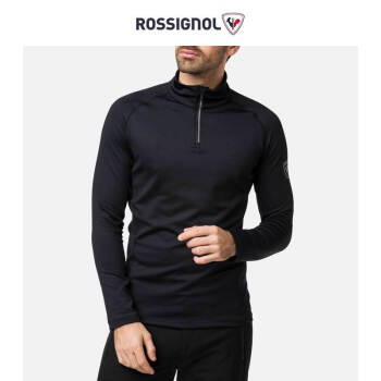 ROSSIGNOL卢西诺男士滑雪衣内搭内穿滑雪服速干透气拉链保暖衣冬RLIML02 红色 L,降价幅度12.5%
