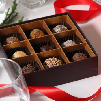 GODIVA歌帝梵爱大声说松露形巧克力礼盒9颗装 比利时进口品质保证
