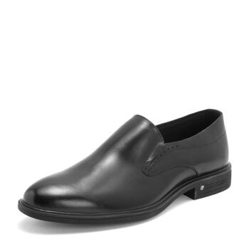 Belle/百丽商务正装鞋2019年新商场同款牛皮革男皮鞋5XZ02AM9 黑色 40,降价幅度18.6%