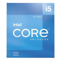 英特尔： i5-12600KF 12代酷睿CPU处理器 20M三级缓存