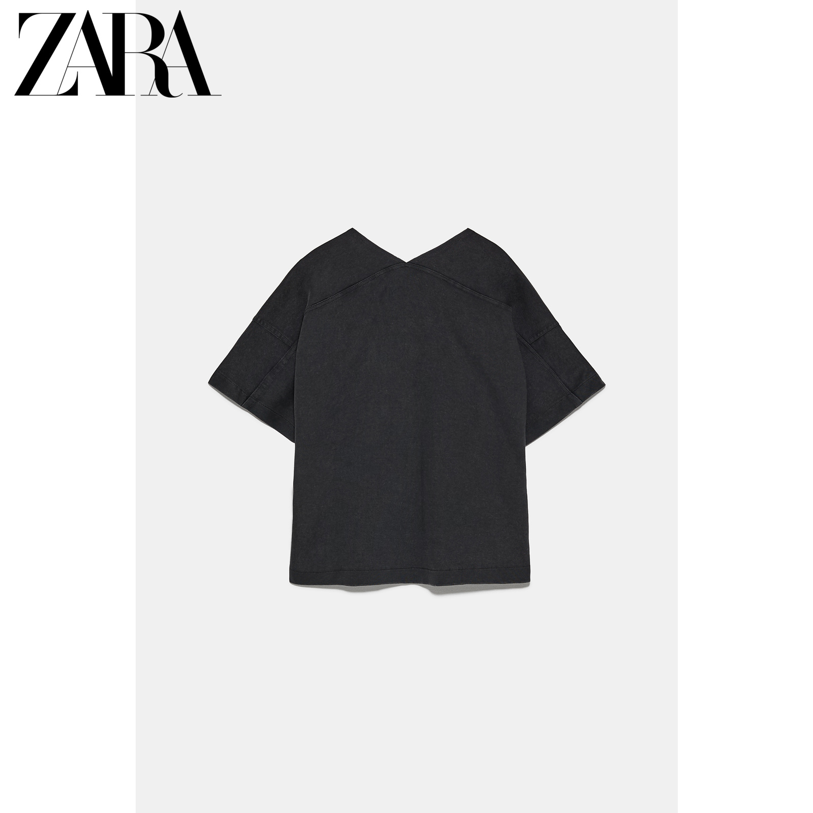 ZARA 女装 水洗效果 T 恤 00962163822,降价幅度62.9%