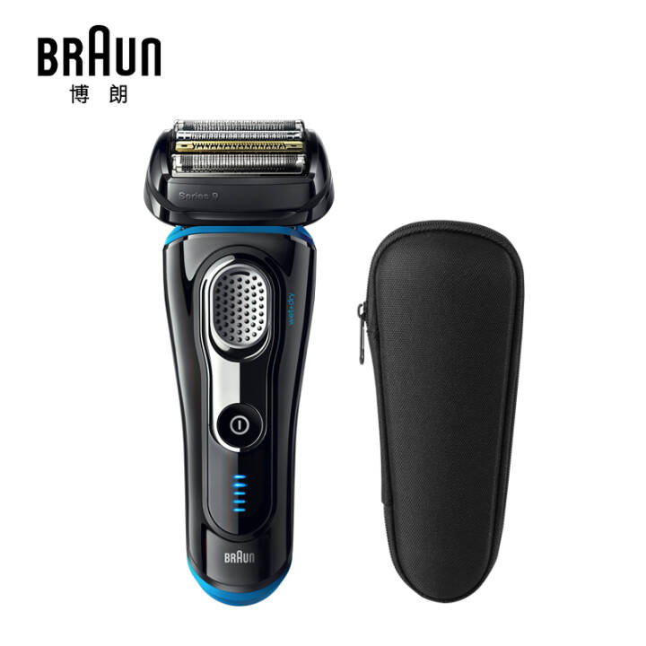 博朗（BRAUN）电动剃须刀全身水洗往复式刮胡刀德国整机进口四刀头9系9240s智能声波科技