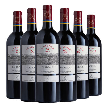 拉菲（LAFITE）传奇源自拉菲罗斯柴尔德波尔多红葡萄酒 750ml*6瓶整箱装,降价幅度47.3%