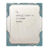 英特尔： i5-13400F 酷睿13代CPU处理器 全新带硅脂