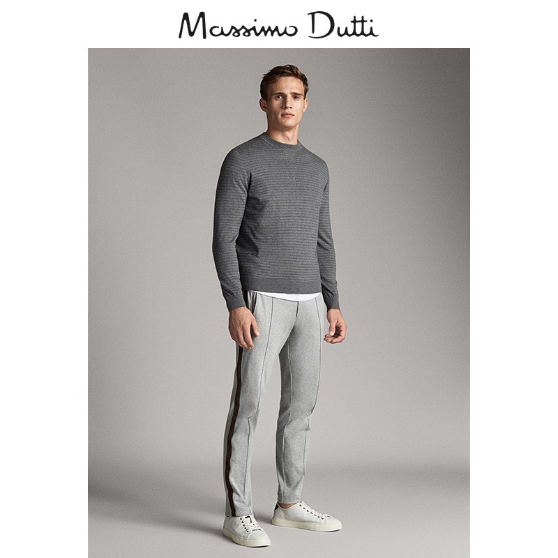 秋冬大促 Massimo Dutti男装 丝质/棉质/羊绒针织衫 00937307807,降价幅度46.7%