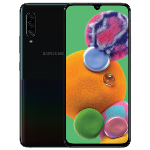 三星 Galaxy A90 5G（SM-A9080）空间白 疾速5G 骁龙855 8GB+128GB 全息3D格纹设计 双卡双待手机,降价幅度17.5%