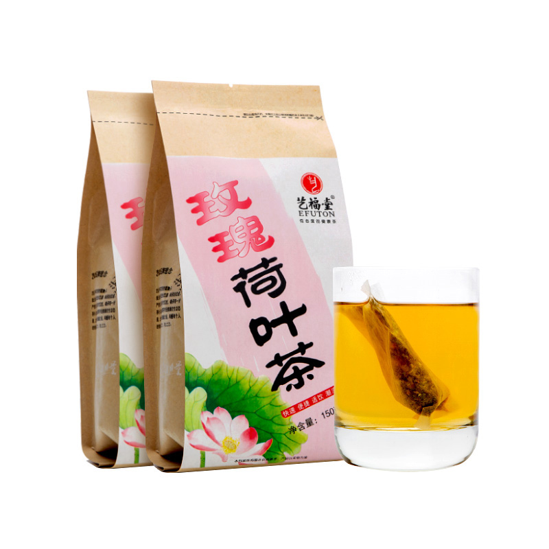 艺福堂花茶组合冬瓜玫瑰荷叶决明子茶干荷叶玫瑰花正品菊花绿茶包 *2件,降价幅度23.3%