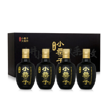 古井小罍子 42度130ml*4瓶 浓香型小酒礼盒装,降价幅度23.3%