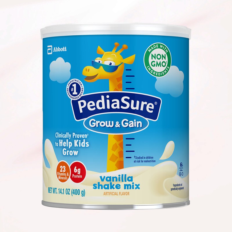 雅培美国小安素香草味婴幼儿童营养牛奶粉400g2罐装,降价幅度25.4%