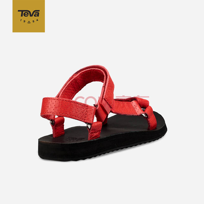 Teva/太哇女凉鞋经典Original Universal皮革时尚百搭平底19夏 红色 38