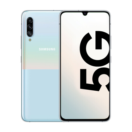 三星Galaxy A90 5G（SM-A9080空间白 疾速5G 骁龙855 8GB+128GB  双卡双待手机