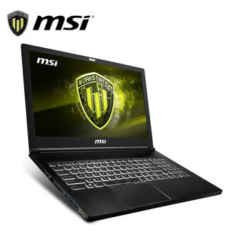 微星（MSI）WS63/ 15.6英寸移动工作站 i7-8750H+HM370/16G*2/128G+1T/P2000 4GB/FHD/WIN10/3Y,降价幅度1.6%