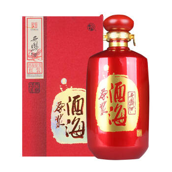 西凤酒 高度白酒 凤香型 酒海原浆红装 52度 500ml 单瓶装,降价幅度39.9%
