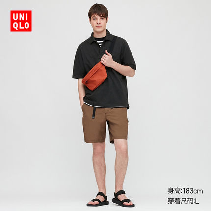 男装 全棉宽松POLO衫(短袖) 425972 优衣库UNIQLO,降价幅度33.6%