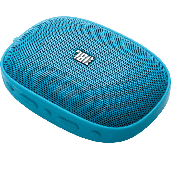 JBL SD-12 BLU便携式无线蓝牙插卡小音箱 迷你FM收音机小音响 老人老年人随身听MP3播放器 蓝色,降价幅度20.1%