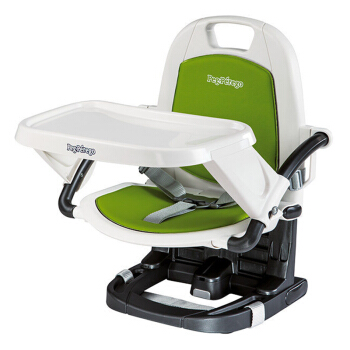 帕利高（PEG-PEREGO） 意大利进口RIALTO可调节儿童餐椅旅行便携宝宝餐椅 苹果绿