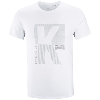 Kailas凯乐石 户外运动男款棉感功能T恤 白色 XL