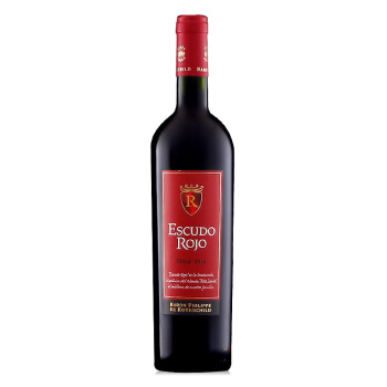 罗思柴尔德男爵 红盾混酿干红葡萄酒750ml 单支 智利中央山谷/麦坡谷 原瓶进口