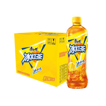 康师傅 冰红茶 柠檬红茶饮料 500ml*12瓶 整箱装
