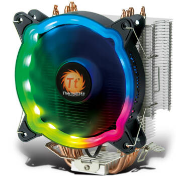 Tt（Thermaltake）彩虹D400P流光 CPU散热器风扇