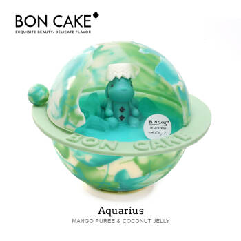 BONCAKE创意星座蛋糕网红生日蛋糕同城配送生日慕斯蛋糕北京上海杭州天津同城配送 水瓶座 6寸