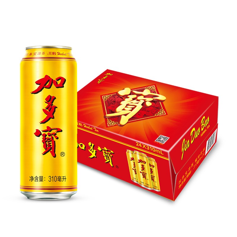 加多宝 凉茶植物饮料 茶饮料 250ml*16盒 礼盒装*2件