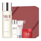  SK-II 神仙水清莹露丝带礼盒护肤套装 抗老淡纹