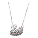  王一博同款 Swarovski/施华洛世奇ICONIC SWAN系列 渐变黑天鹅仿水晶吊坠 5512094