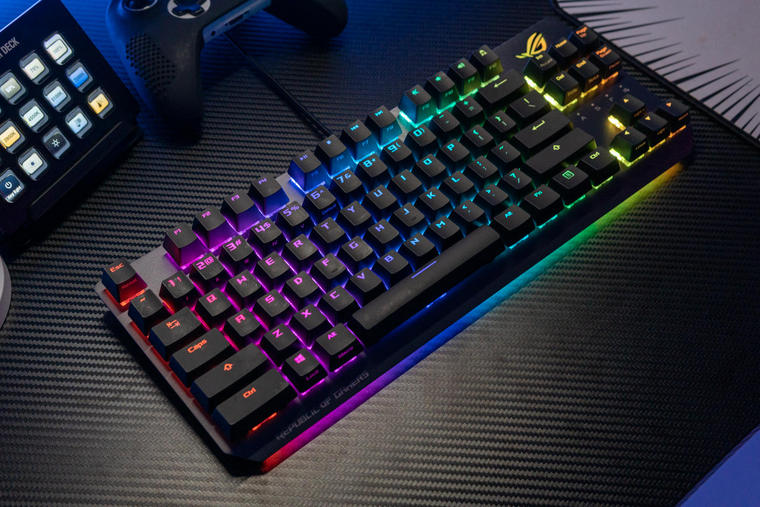 rog游侠nx tkl机械键盘电竞味十足 - 好物清单