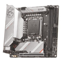 微星： B760I系列芯片组 DDR4电脑主板 迷你刀锋钛