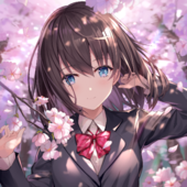 雨漫天樱