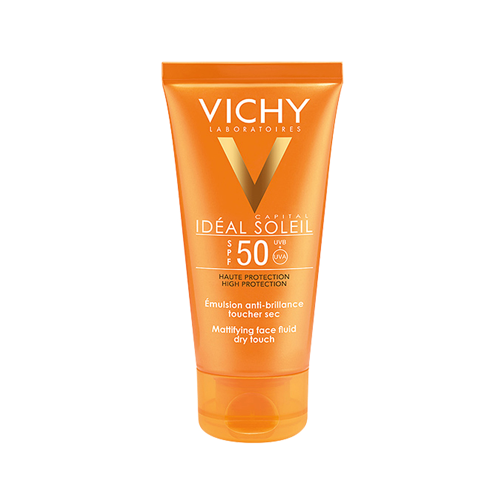 vichy薇姿优护水润防晒乳50ml清爽隔离晒后修复防晒霜spf50