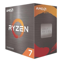  AMD 锐龙7 5000系列 5700X3D 盒装CPU处理器 加速频率至高4.1GHz