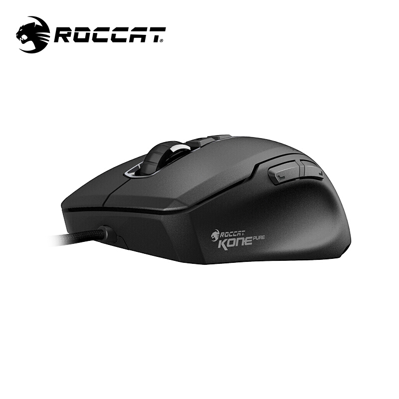 德国冰豹roccat魔幻豹kone鼠标(电竞游戏鼠标 办公有线鼠标 电脑吃鸡