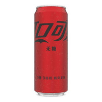 可口可乐： 无糖汽水饮料 罐装摩登罐