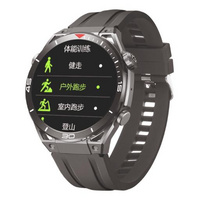 吉普： SW025 Pro 多功能运动蓝牙通话电话免插卡消息推送测监测心率血氧健康运动手环离线支付防水自定义表盘智能男女同款手表