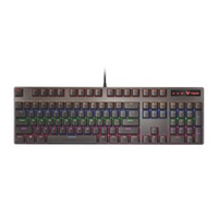 雷柏： V500PRO 有线机械键盘 104键