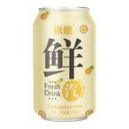  依能 鲜汽系列 果味苏打气泡水 330ml